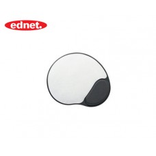 EDNET MOUSE PAD GEL ΠΛΑΣΤ. ΒΑΣΗ ΜΑΥΡΟ/ΑΣΗΜΙ